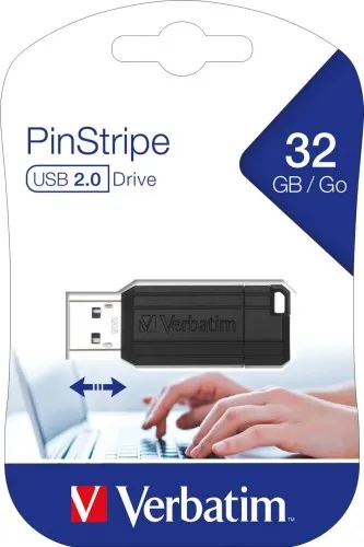 Verbatim PinStripe - Noir - 32 Go - Clé USB