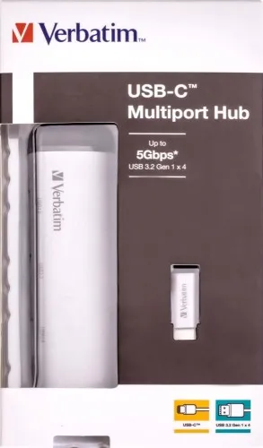 Hub USB-C Verbatim 4 ports