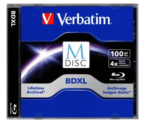 Verbatim BD-R XL 100 Go en boîtier Jewel