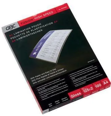 Poche de laminage GBC HighSpeedPouch 3747348 DIN A4 125µm 100 pièces/paquet