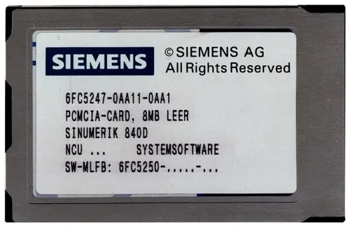 Siemens Dig.Industr. Logiciel NCU 31 axes 6FC5250-6AX30-5AH0