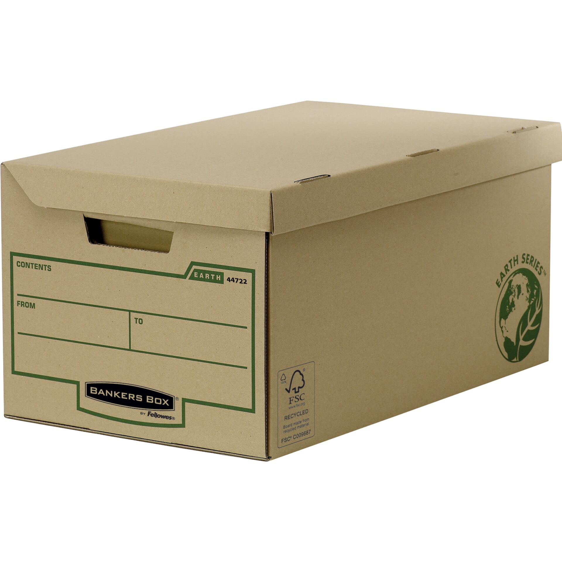 Bankers Box Boîtes d'archivage pour classeurs 39,0 x 56,0 x 29,3 cm Lot de 10