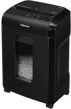 Broyeur de documents Fellowes Powershred 10M à coupe croisée pour jusqu'à 10 feuilles noir