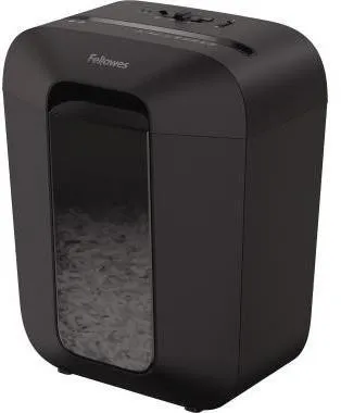 Broyeur de documents Fellowes Powershred LX45 avec coupe à confettis jusqu'à 8 feuilles - noir