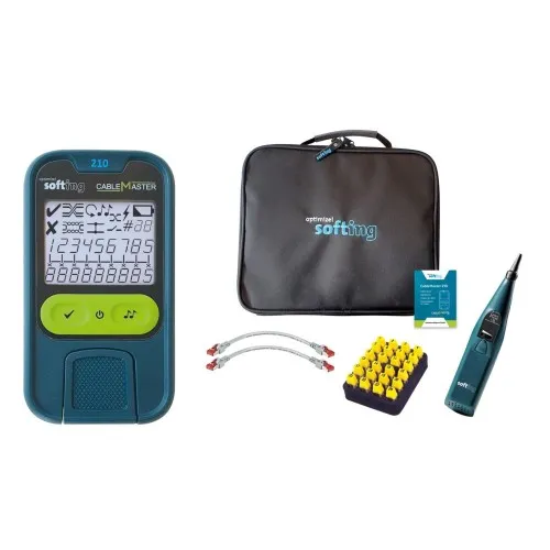 Testeur de câblage Softing IT CableMaster 210 KIT CM210kit