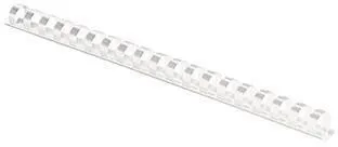 Dos plastiques Fellowes blanc 1 boîte = 100 pièces — lot de 100 pièces