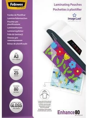 Film de laminage Fellowes ImageLast 5396403 DIN A3 80 µm - 25 feuilles/paquet