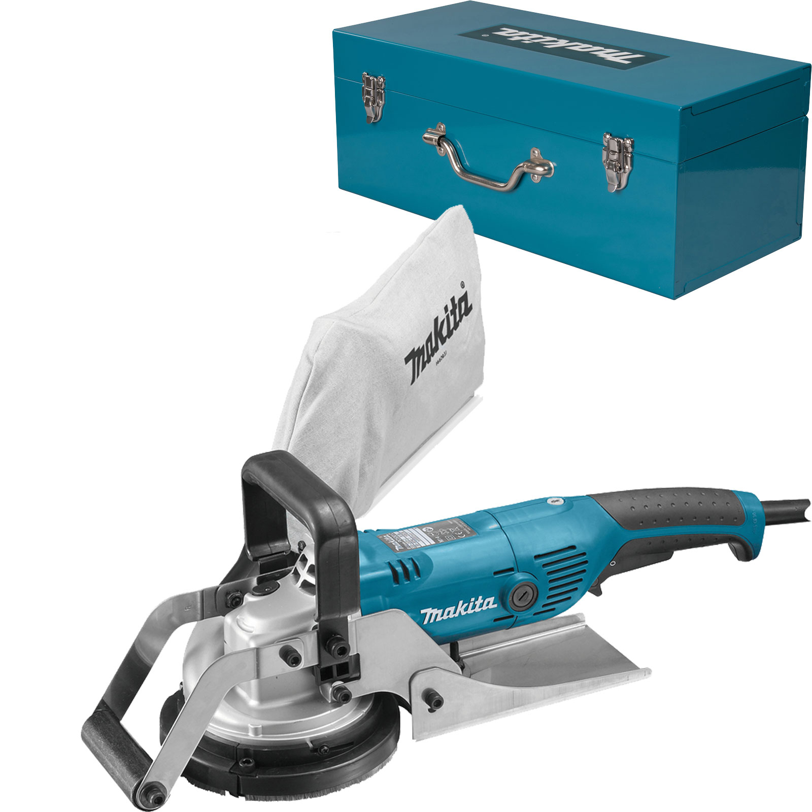Makita Ponceuse à béton 1 400 W - 125 mm - 10 000 tr/min - PC5001C