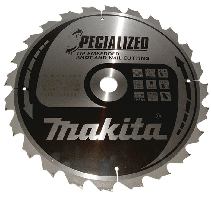 Lame de scie Makita SPECIALIZED B-33087 (355x30x24Z)