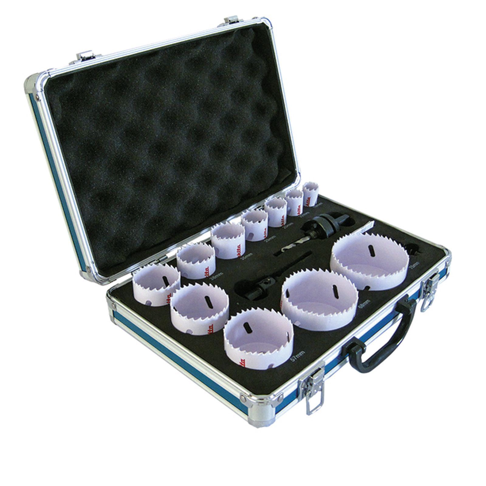 Makita HSS BiM Scie à onglet grand ensemble sanitaire, Ø 19-75mm - Profondeur de coupe 38mm - D-47298