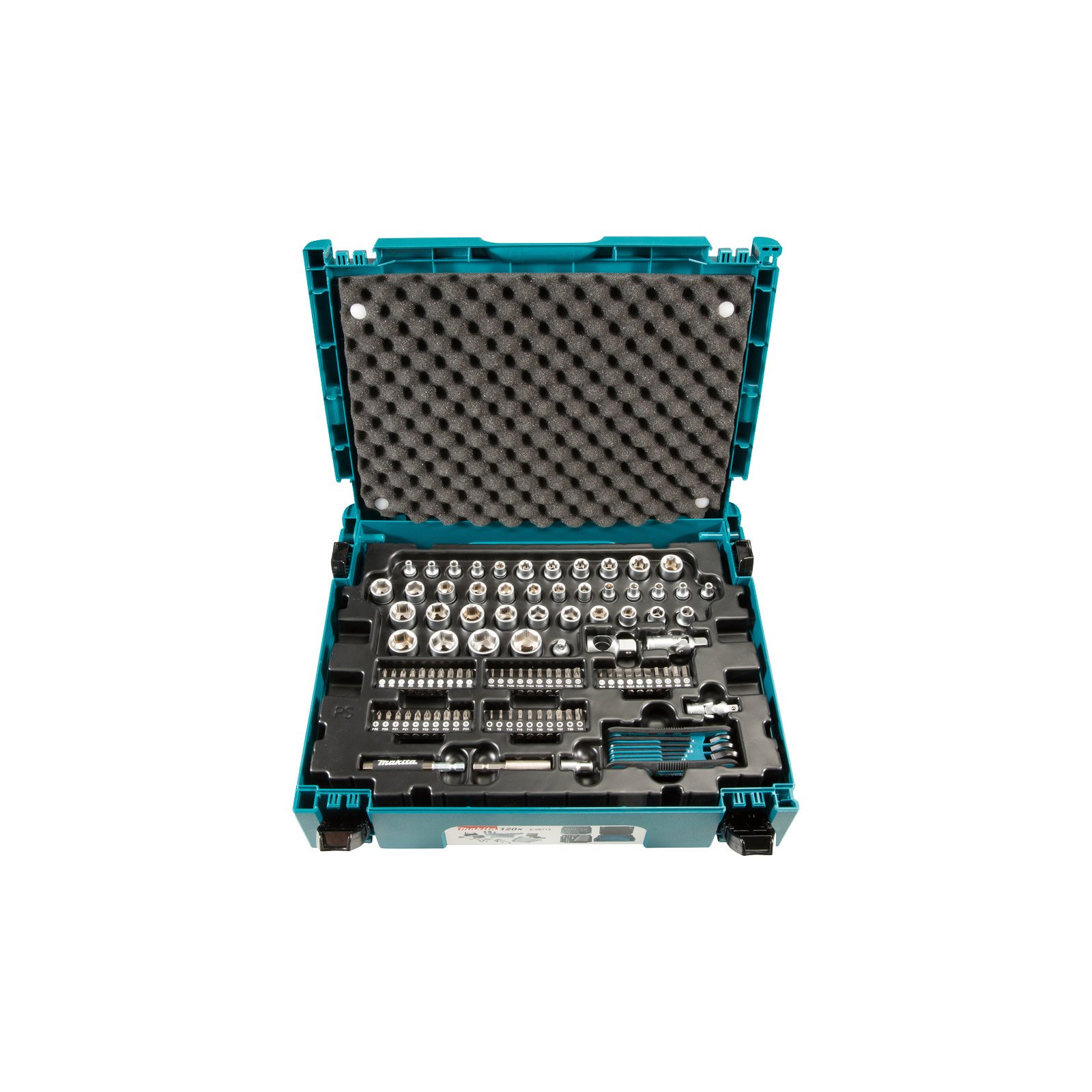 Set d'outils Makita 120 pièces dans MAKPAC — lot de 120 pièces