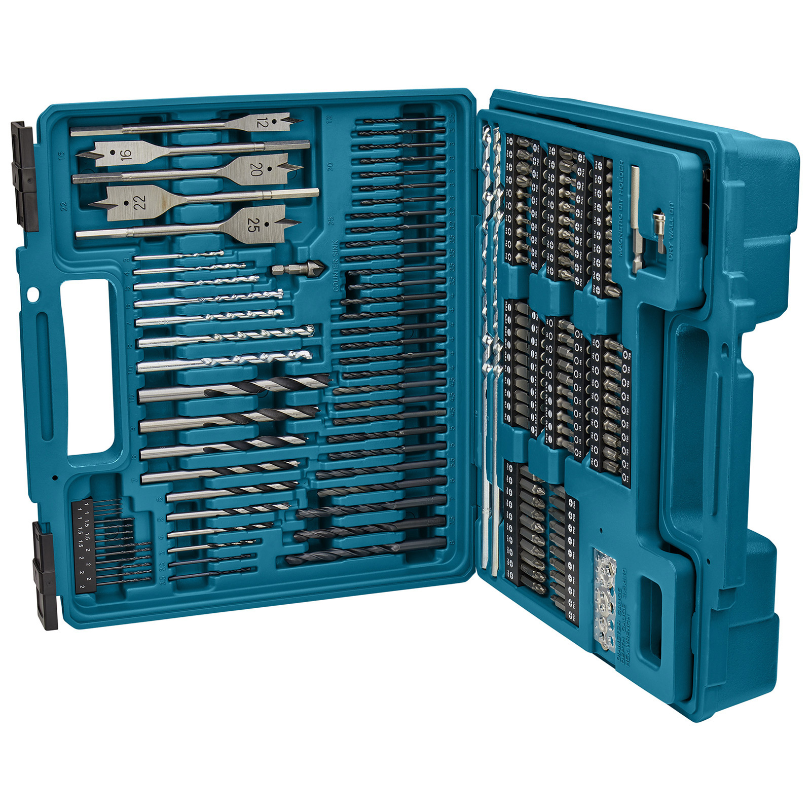 Set de forets et embouts Makita E-11689, 256 pièces — lot de 256