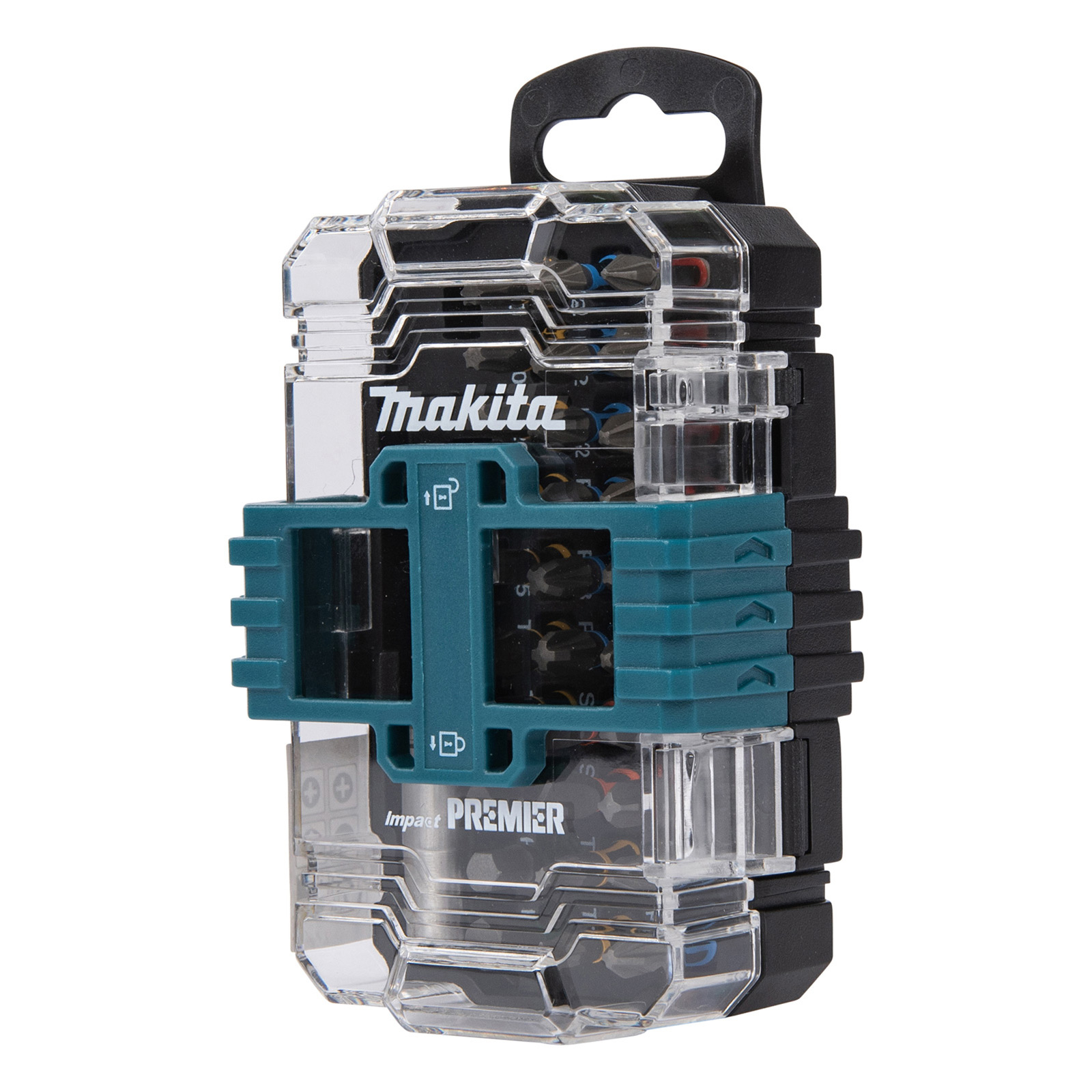 Set de bits de torsion Impact Premier Makita 31 pièces PH, PZ, SL, T, H — lot de 31 pièces