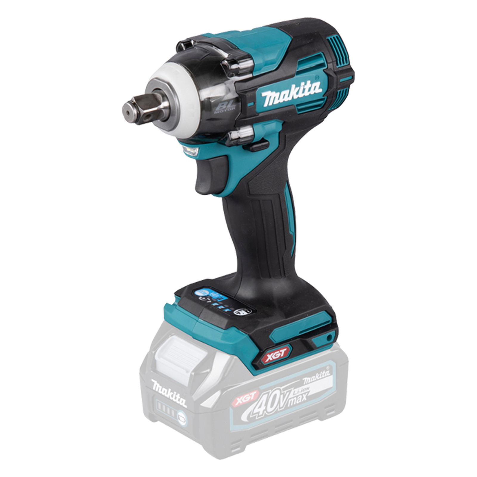 Clé à choc sur batterie Makita 40V - TW004GZ