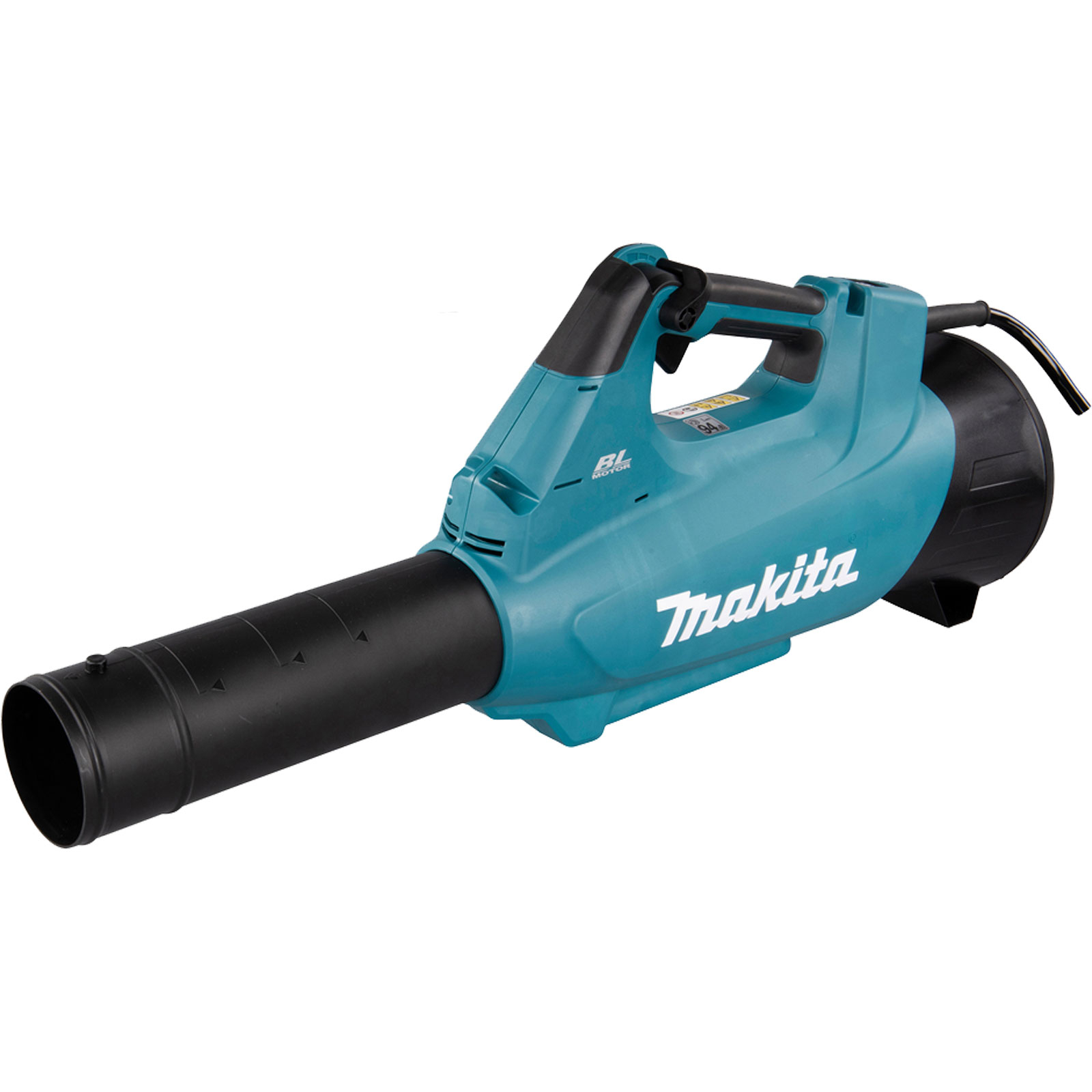 Souffleur sur batterie Makita UB001CZ, 36 V, 20 N, 70 m/s, 17,6 m³/min, 1060x295x180 mm, 2,6 kg