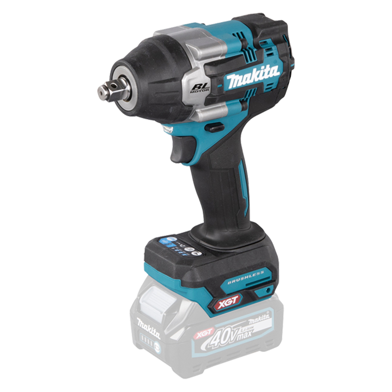 Makita TW007GZ XGT Perceuse à chocs sur batterie solo