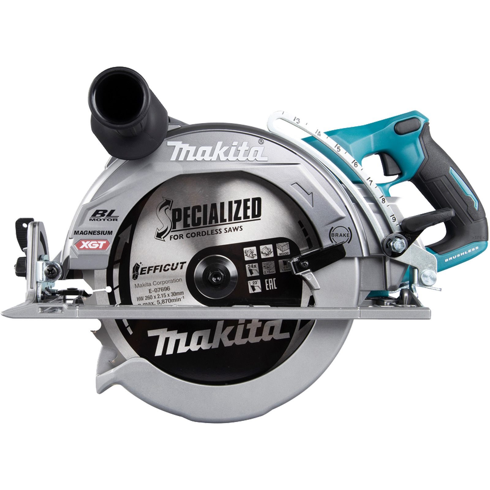 Makita Scie circulaire sur batterie XGT, RS002GZ, 40V, 95 mm, sans batterie - en carton