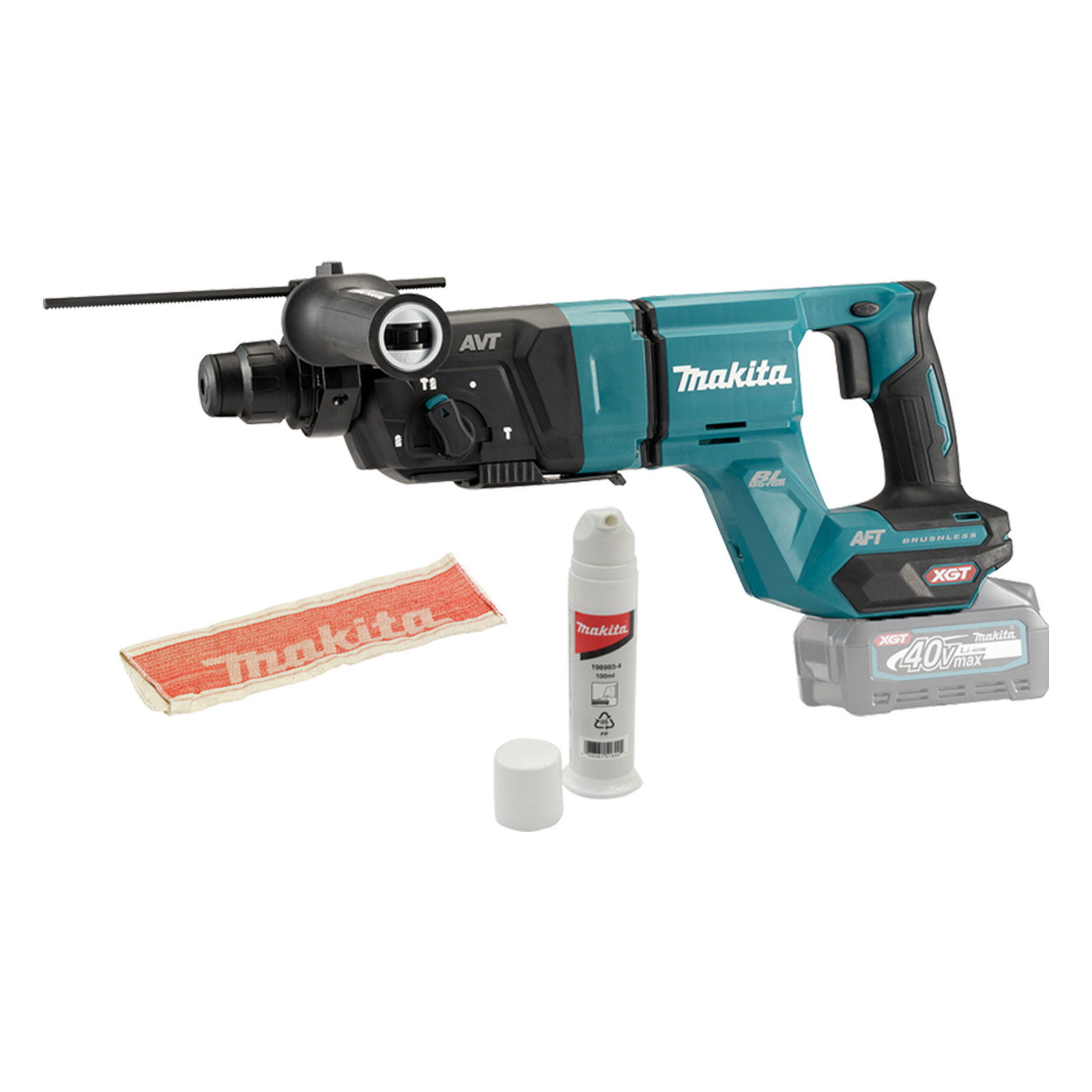 Makita Akku-Kombihammer SDS-PLUS 40V - HR007GZ