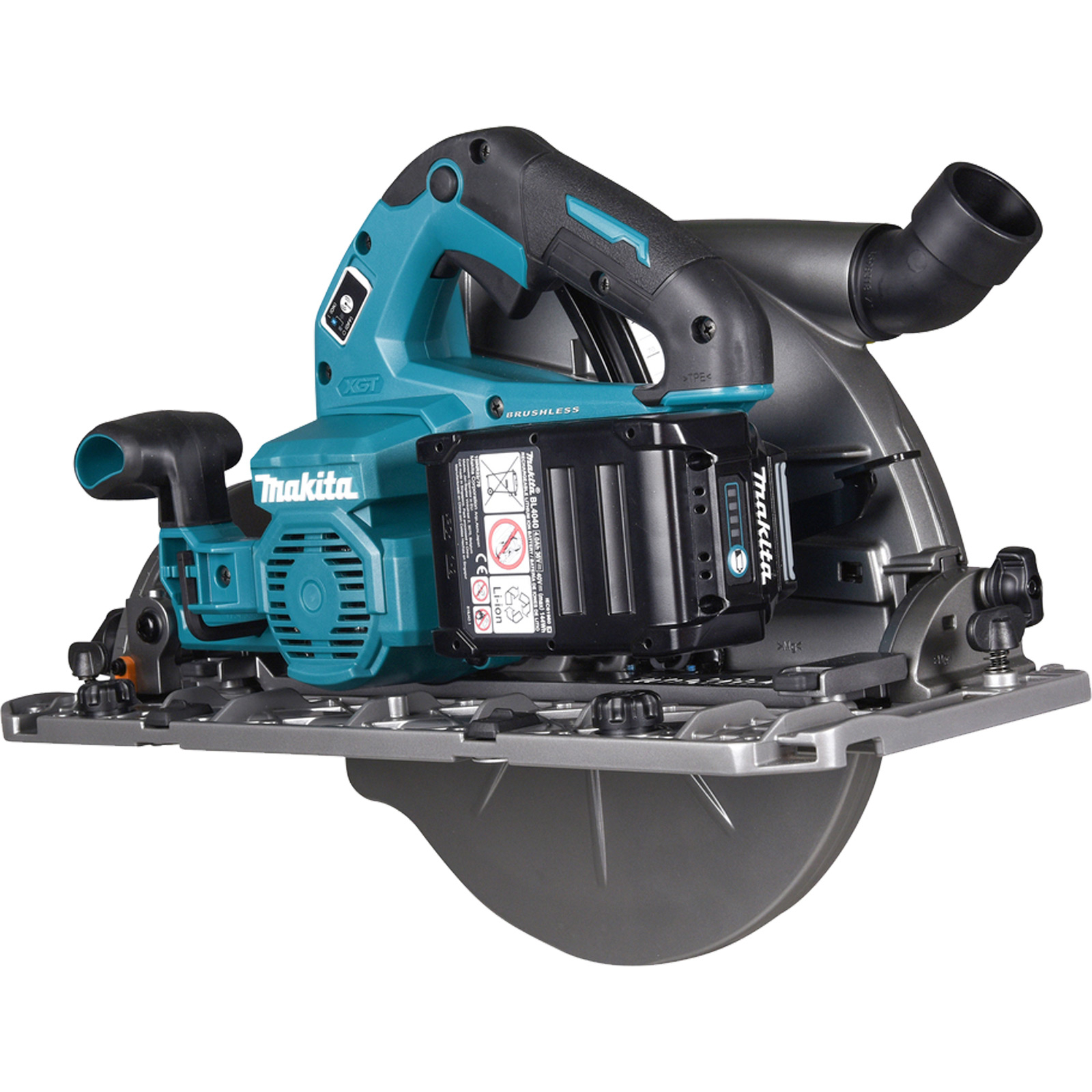 Makita Scie circulaire à batterie 101mm 40V max. / 5,0 Ah, 2 batteries + chargeur HS011GT201