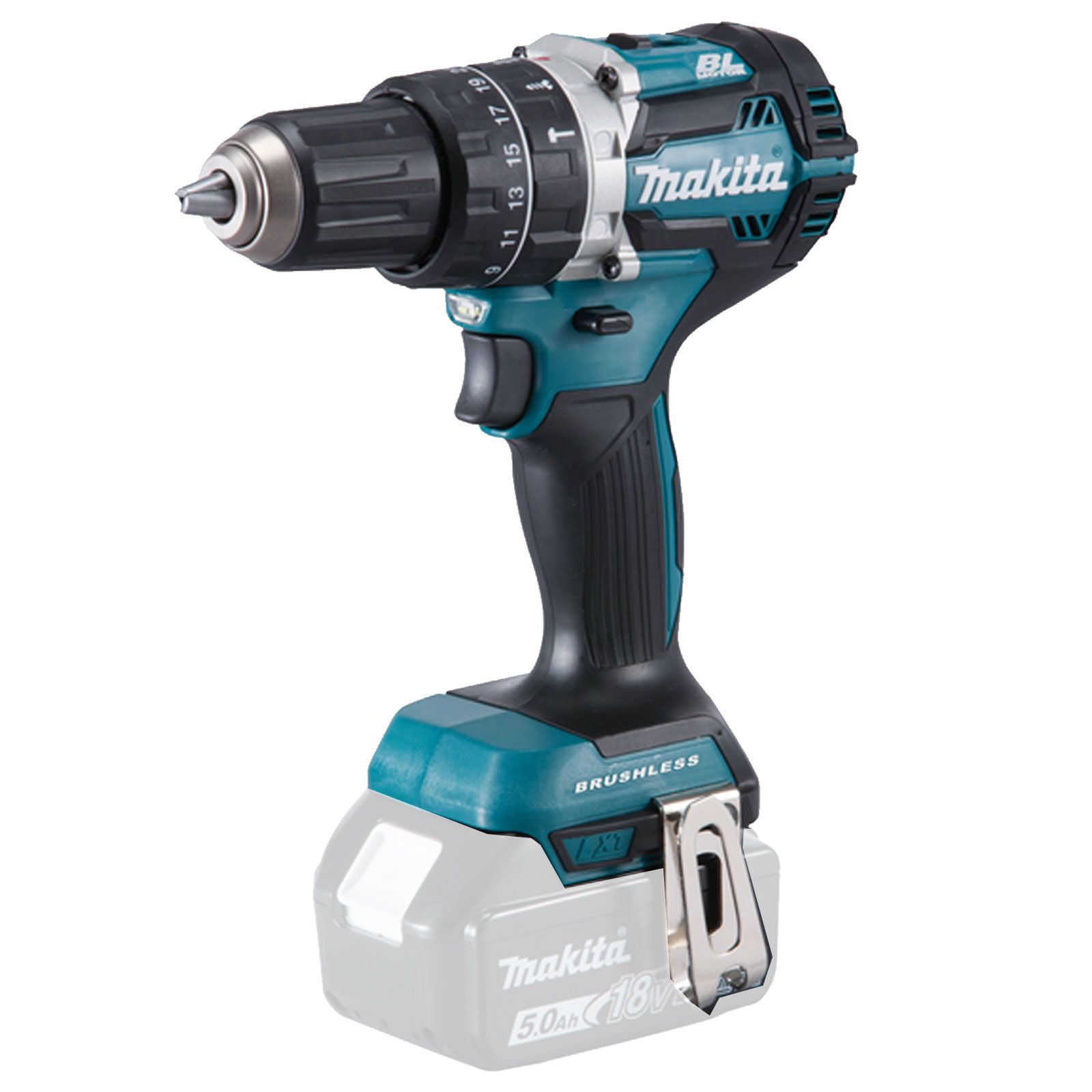 Perceuse-visseuse à percussion sur batterie Makita DHP484Z 18V sans batterie ni chargeur