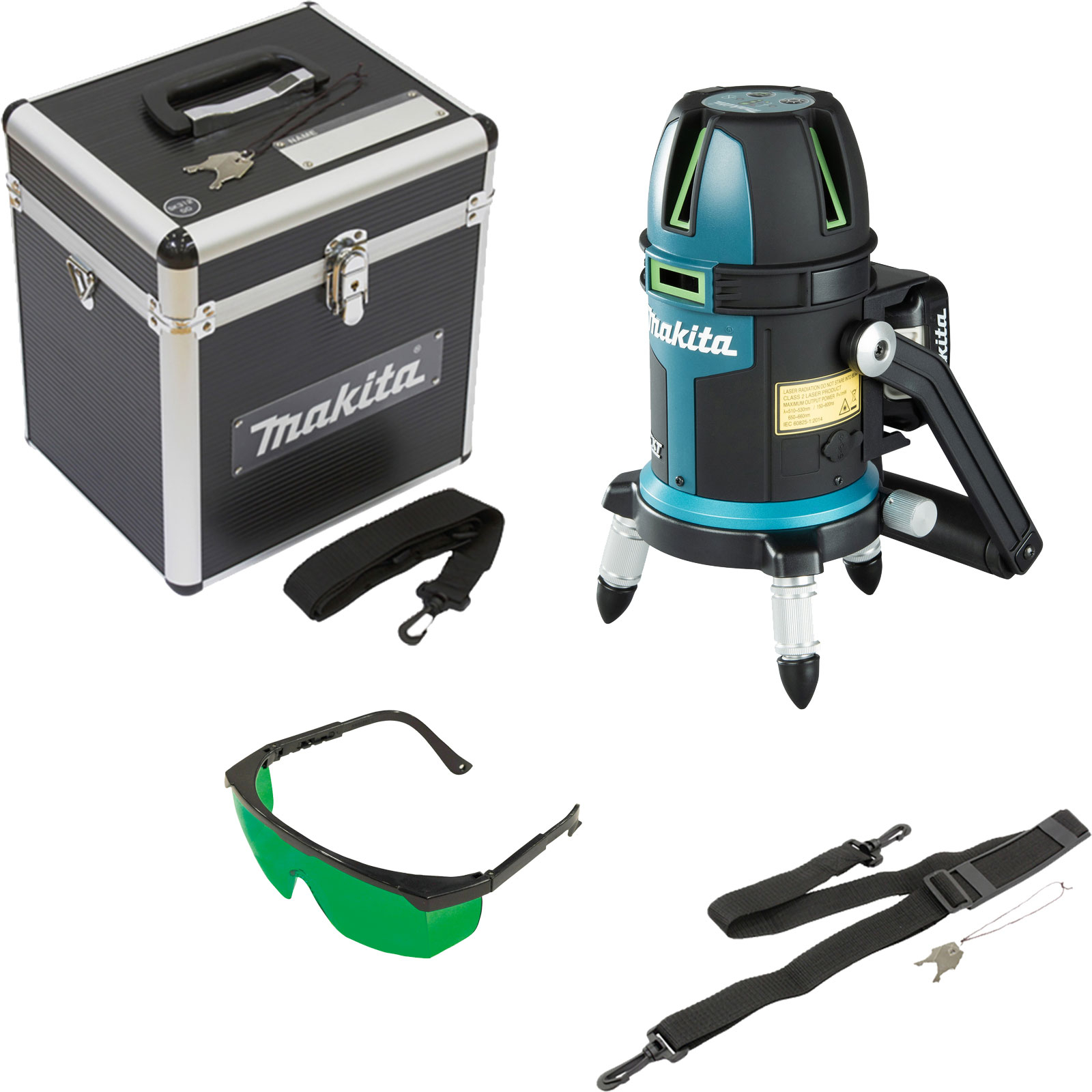 Makita SK209GDZ - Laser multiligne à batterie 12V max. sans accus ni chargeur dans coffret