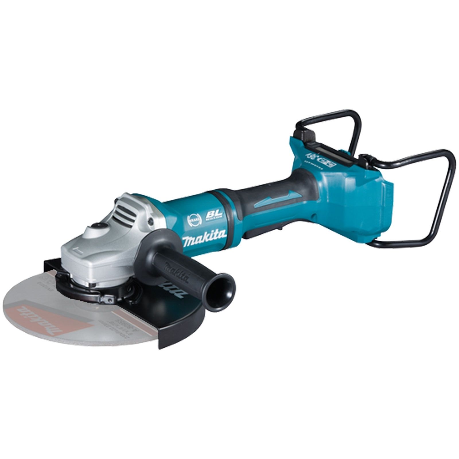 Meuleuse d'angle sur batterie Makita DGA900ZKX2, 2x18 V 230 mm sans batterie ni chargeur