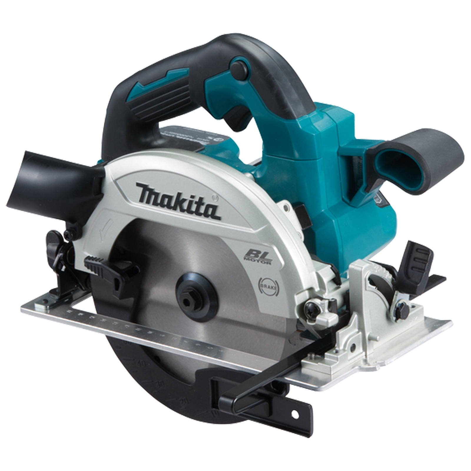 Scie circulaire sur batterie Makita DHS661ZU, 18 V, 57 mm, avec Bluetooth, sans batterie ni chargeur