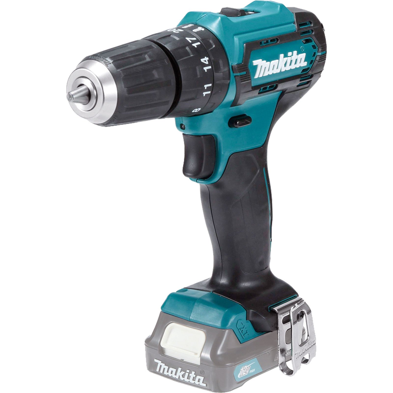 Perceuse-visseuse à percussion Makita HP333DZ 12 V sans batterie ni chargeur en carton
