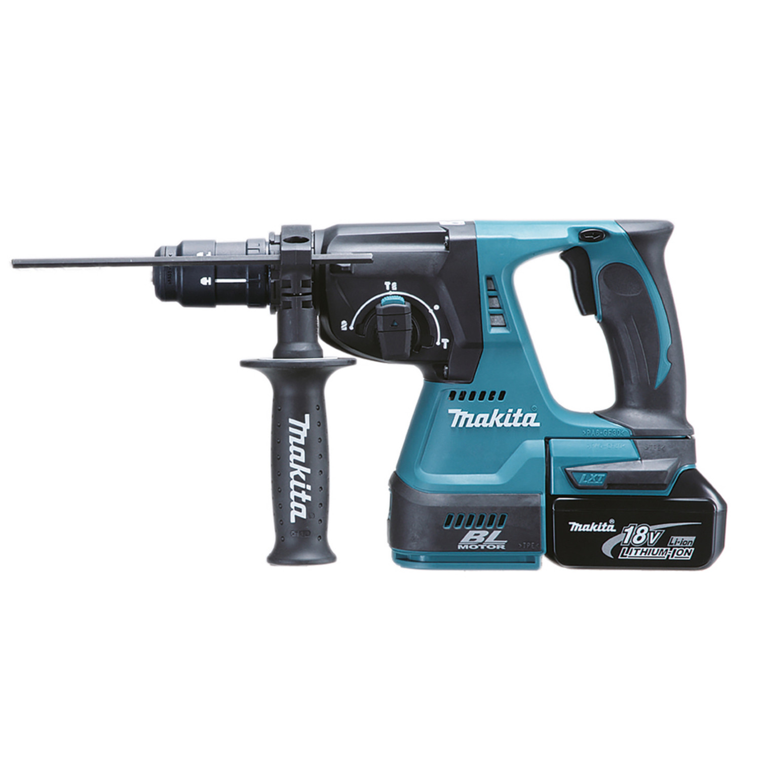 Makita Perforateur combiné sans fil LXT 18V 2,0 J SDS-Plus - DHR243RTJW