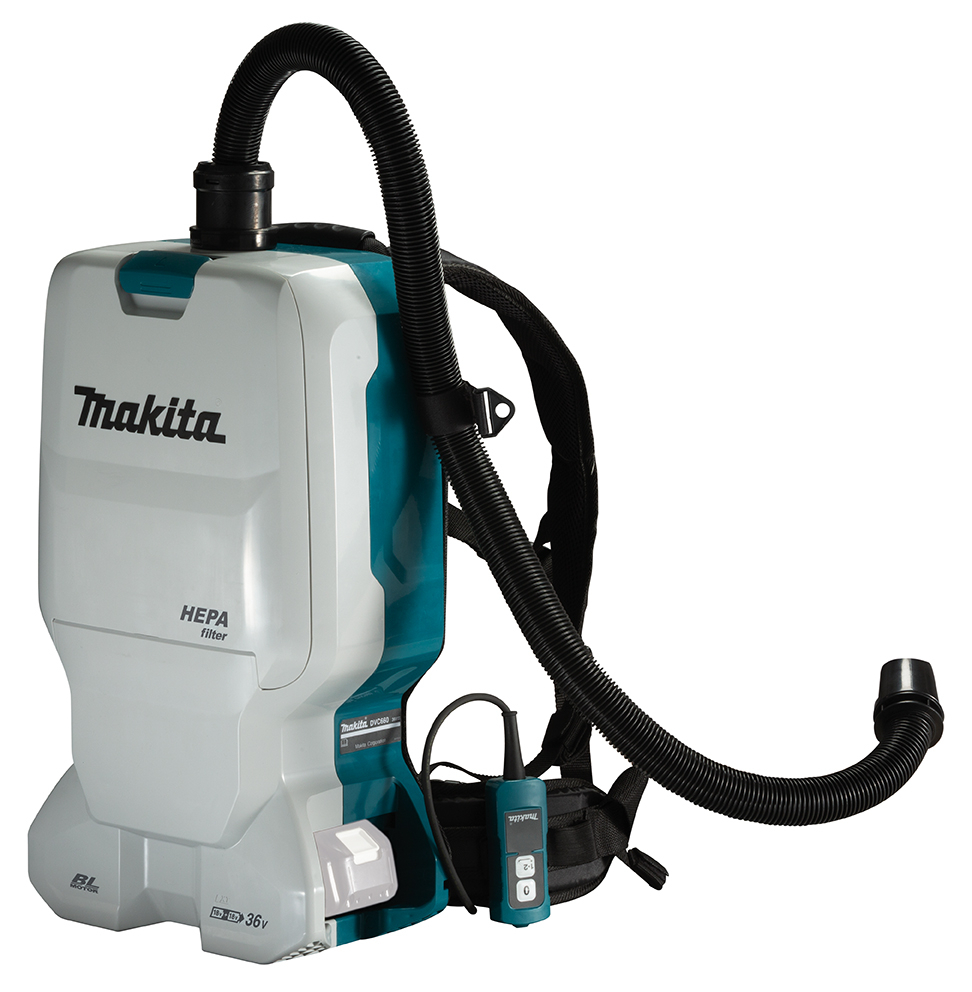 Aspirateur à dos Makita 18V DVC660Z sans batterie ni chargeur en carton