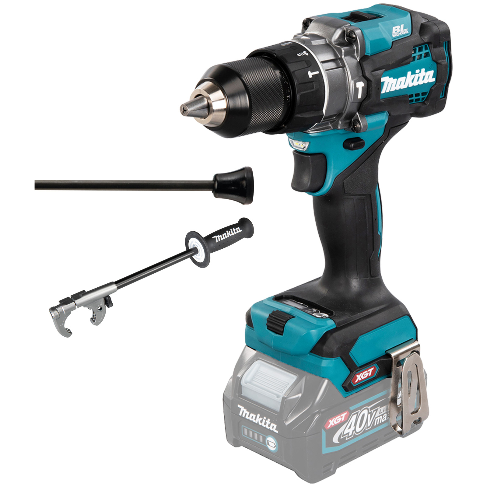 Perceuse-visseuse à percussion sans fil XGT 40V Makita - HP001GZ