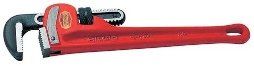 Pince à tuyau Ridgid - Longueur totale 600 mm - Ouverture 80 mm pour tuyaux 3 pouces - Fonte