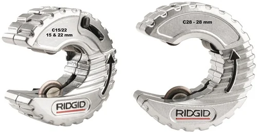 Coupe-tube RIDGID C-Style 15 et 22 mm pour tuyaux en cuivre - 57018