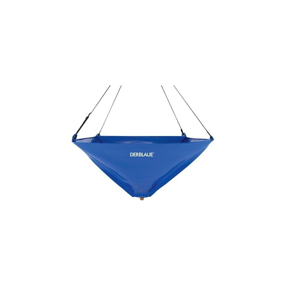 Entonnoir Der Blaue petit 40 cm 25 L raccord 3/4", 4 œillets, système de suspension réglable, ouverture 40 x 40 cm