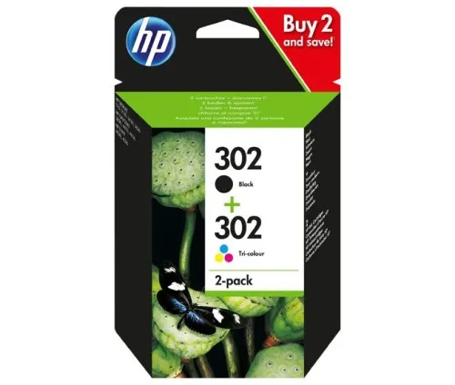HP Combo Pack encre 302 noir/color