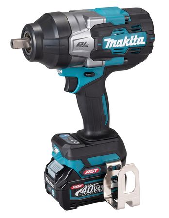 Makita Perceuse-visseuse à percussion sans fil TW003GM201, 40V max., 2x 4,0 Ah avec chargeur en MAKPAC
