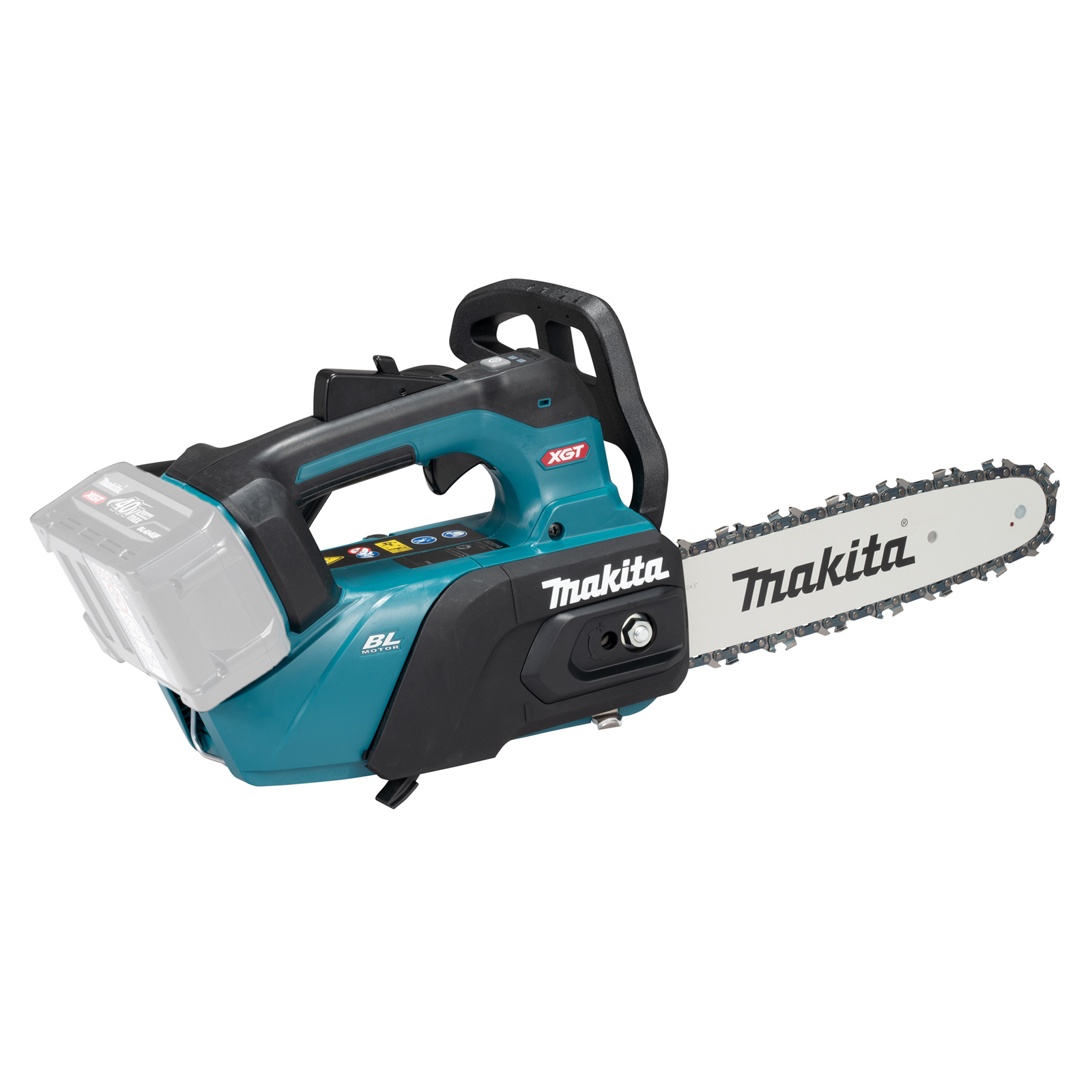 Makita Scie à chaîne à poignée supérieure sur batterie 40V max. Solo - UC031GZ