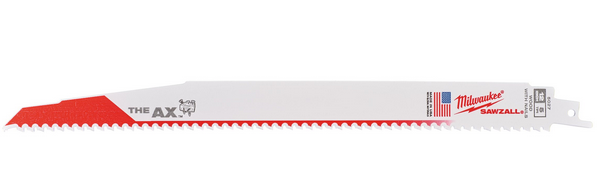 Milwaukee Lame de scie sabre Démontage THE AX 5TPI - 5 pièces — lot de 5 pièces
