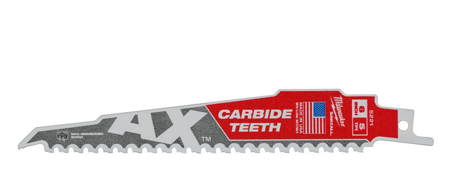 Milwaukee lame de scie sabre démontage THE AX HM-équipée 5TPI