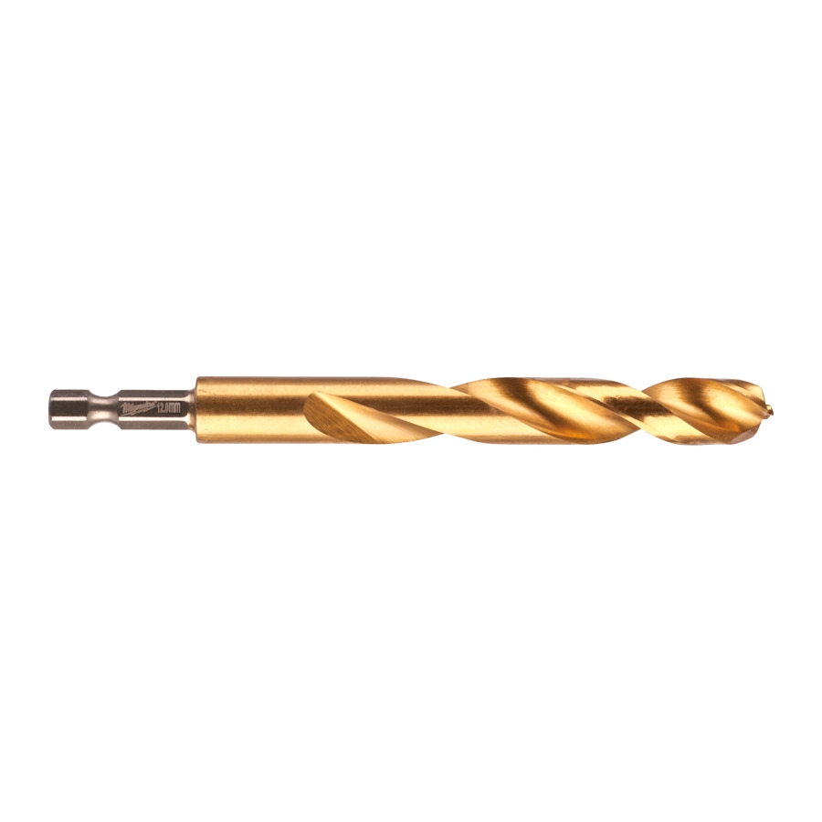 Milwaukee Foret métallique SHOCKWAVE HSS-G TiN 12mm - 1 pièce