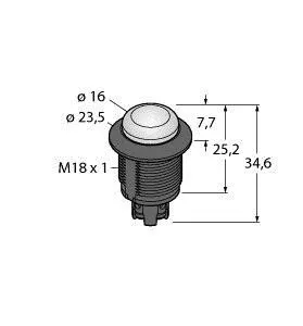 Lampe témoin Turck S18LRXXPT