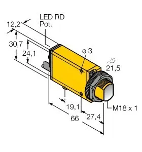 Turck Opto Sensor MIAD9D