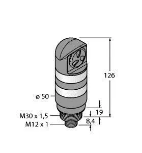 Tour de signalisation Turck TL50BLGR2ALS3Q