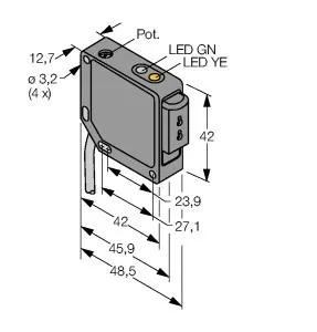 Turck Capteur opto QM42VP6FP