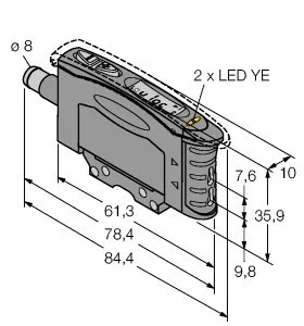 Turck Opto Sensor D10DPFPQ