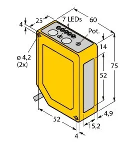 Turck Opto-Sensor Q60BB6AF2000
