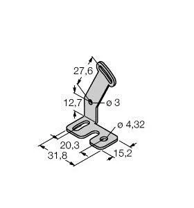 Turck Support de montage SMBQS18AF
