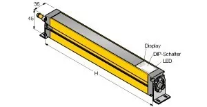 Turck Rideau lumineux SLSCR14-1200Q8