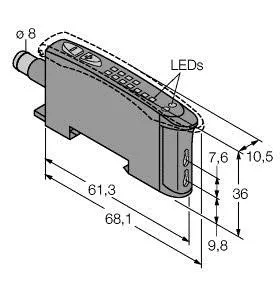 Turck Opto Sensor D10BFPQ