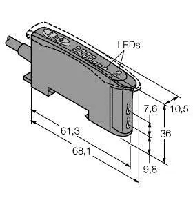 Turck Opto Sensor D10BFPG